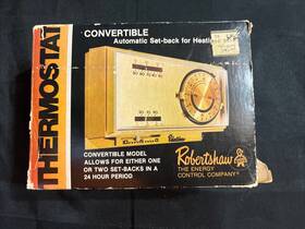 Robertshaw T30-1041 Automatic Set-back Heating Thermostat - New