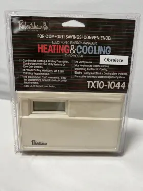 Tx10-1044 Robertshaw Vintage Wall Thermostat Heating And Cooling Brand New Sealed