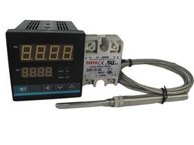 Rocon P Kc-3001 Universal Pid Temperature Controller With Solid State Relay And Waterproof Stai