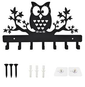 Rt&bs Rs-e101-bkow Rt&bs Key Hooks For Wall Dog Leash Holder Kitchen Hanging Utensil