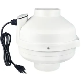 Rf-110w1 Rysmirs 2 Speed Radon Fan 4 Inch Mitigation System 280cfm 188cfm Selectabl