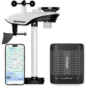 Sainlogic 734257141062 Wifi Smart Weather Station Sa7 With 24h/ 7d Accurate Foreca