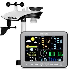 Sainlogic 734257598866 Sa68 Home Weather Station With Stations Wireless Indoor Out