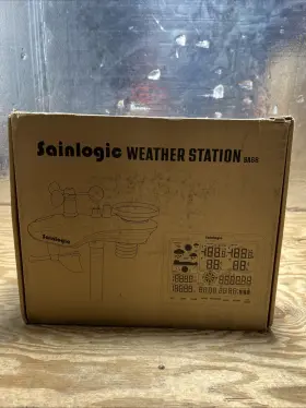 Sa68 Sainlogic Home Weather Station With Stations Wireless Boxdamaged
