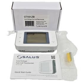 Salus St101zb Low Voltage 24v Fan Coil Programmable Thermostat New