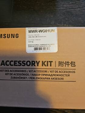 Samsung Mwr-wg00jn New Mwr-wg01un Wired Thermostat White