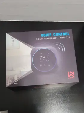 T18utw-7-wifi Saswell Alpha T18 Smart Thermostat With Voice Control