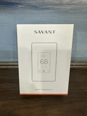 Cli-w220b-00 Savant Smart Thermostat White Rev 15 New