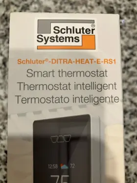 Ditra-heat-e-rs1 Schl Ter Schluter Ditra Heat Floor Thermostat