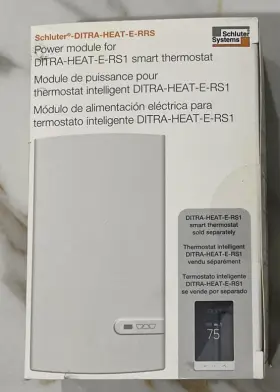 Dherr2 Schluter Systems Dherr2/bw Ditra Heat E-rrs Power Module 120v/240v Free Fast Shipping
