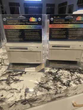 4291112 Sears Pair Vintage Best Programmable Thermostat New Hvac Diy Program
