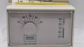 Sears Manufactured By White-rodgers/emerson 1f56n-585 Mechanical Thermostat 24v Heat Cool White-rodgers Oem