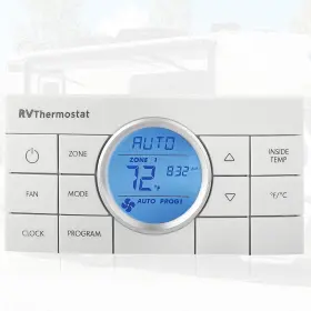 Rvmt8904 Seebeebus Programmable Multi-zone Comfort Control Center 2 Rv Thermostat For White