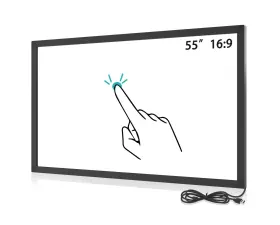 Sw-x55 Senisway 55 Inch Multi 10 Points Ir Touch Screen Overlay Infrared Frame Drive