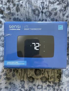 Sensi By Copeland 25126 New In Box Sealed Lite Smart Thermostat Wi-fi Alexa Google Assistant