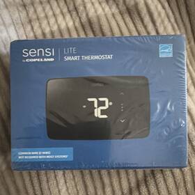 Sensi By Copeland St25s Lite Smart Programmable Thermostat Black