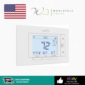 I5wtw75vp Sensi -emerson Smart Thermostat 100 Years Of Expertise Wi-fi Data Privacy Programmabl
