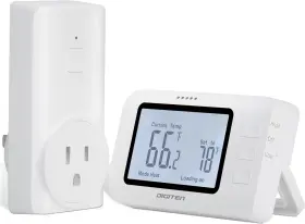 Wtc100p-zj Senstree Wireless Thermostat For House Remote Temperature Controller Temperatu