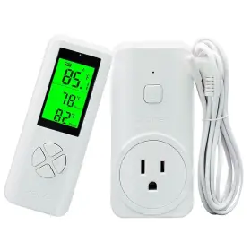 Wtc200-zj-1n Senstree Digital Wtc200 Wireless Thermostat Plug-in Temperature Controller Outlet Rem