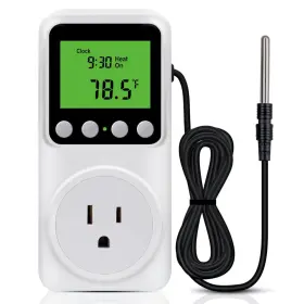 Zj-ttc-1501-n Senstree Timer Thermostat Day-night Temperature Controller Clock Function /T