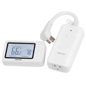 Zjwtc1001 Senstree Remote Control Thermostat Pre-wire Temp Controller With Heating/cooling Mode