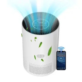 Pj01 Shunrenful Smart Air Purifiers For Bedroom Homekit Alexa Cmpatible App Google Home And S