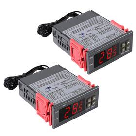 Shutao 13546s-1 2pcs Stc-1000 Digital Temperature Controller 24v Thermostat Incubator Thermor