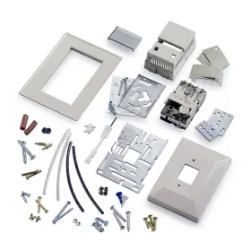 192-840 Siemens 804766000492 Room Thermostat Kit Pneumatic Direct Acting Fahrenheit Scale Sing