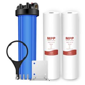 Simpure Db20p 20 Inch Water Filter Housing And X 4.5 Sediment Whole Hous