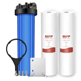 Db20p Simpure 20 Inch Water Filter Housing And X 4.5 Sediment Whole Hous