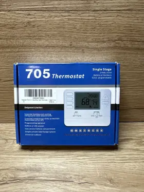 H705 Single Stage 705 Thermostat 5-1-1 Day Programmable New