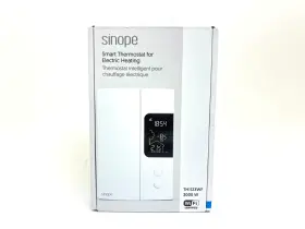 Th1123wf Sinope Wi-fi Smart Thermostat For Electric Heating 3000w - White