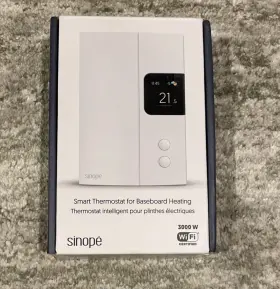 Th1143wf Sinope Wifi Smart Thermostat For Baseboard Heating - New Low Volt 3000 W