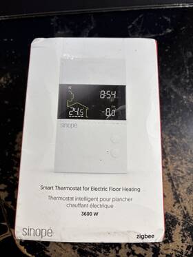 Sinope Th1300zb New Sinop Smart Floor Heating Thermostat 3600w -