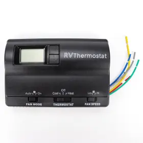 Si-swbc-0004 Siyoen Rv Digital Heat/cool Thermostat For Coleman Mach Ac 8330-336/338/368 Black