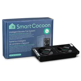 Sfv304x10 Smartcocoon 4 Inch X10 Intelligent Booster Fan System - Integrates With Ecobee And Nest Smart T
