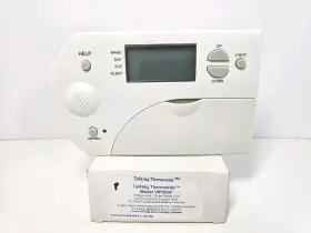 Vip2007 Smartway Solutions Inc. Talking Thermostat Model 2 Stage Heat/ Single Cool 5/2 Day Prog