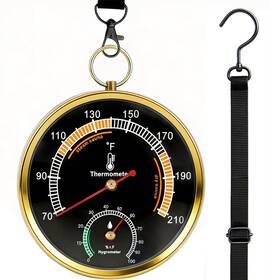 Sojumpvr 393344428704 Sauna Thermometer And Hygrometer Combo Upgraded Lanyard Mounted Temperature