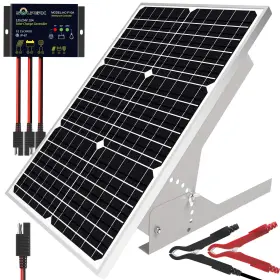 Ba55ebcb5a-06446a95f8 Solperk 30w Solar Panel Kit 12v Monocrystalline Charger Off Grid With Inch