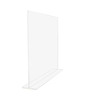 Source One S1-splashguard Sourceone.org Usa Made Premium Clear Acrylic Splash Guard Counter Top Protect