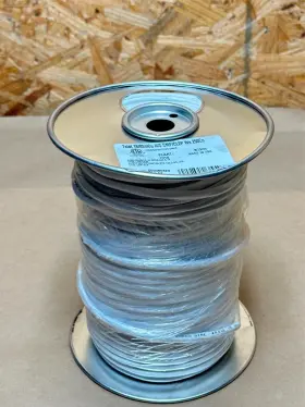 555080423 Southwire 250ft 18/8 Solid Copper Thermostat Hvac 18awg 8/c Plenum Wire White Usa