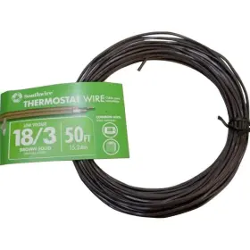64168840 Southwire 50 Ft. 18/3 Brown Solid Cu Cl2 Thermostat Wire