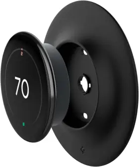 Spigen 445034465419 Wall Plate Designed For New Google Nest Learning Thermostat 4th