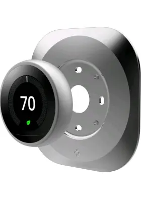 Spigen 809811853643 For Google Nest Learning Thermostat Wall Plate 3g Matte Mount
