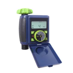 S21055 Splanteen Single Water Timer Garden Irrigation Controller Sprinkler Hose With Big