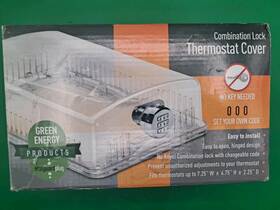 Statguardplus 1005733091 Statguard Plus Combination Lock Thermostat Cover Green Energy Products Open Box