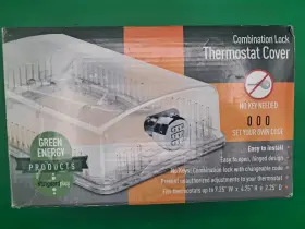 1005733091 Statguardplus Statguard Plus Combination Lock Thermostat Cover Green Energy Products Open Box