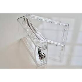 Statguardplus 711181198867 Universal Thermostat Guard Clear With Changeable Code Combination Lock