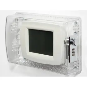 Statguardplus 857018005844 Xl2 Universal Thermostat Guard With Combination Lock Clear B
