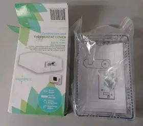 Sgp2019cl-1 Statguardplus Xl Clear Thermostat Cover With Combination Lock